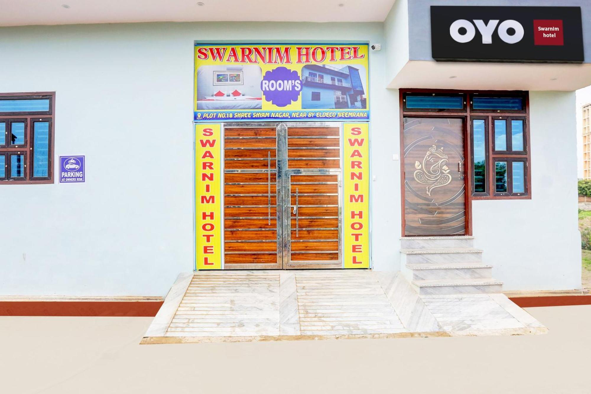 Hotel O Swarnim Hotel Neemrana Exterior photo